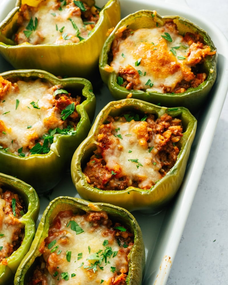 Stuffed Green Peppers