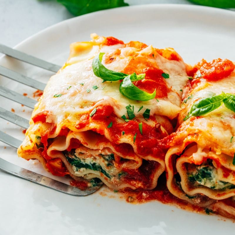 image of Lasagna Roll Ups recipe by A Couple Cooks