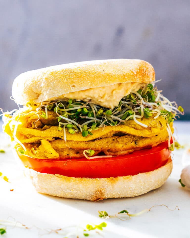 Vegan Breakfast Sandwich – A Couple Cooks