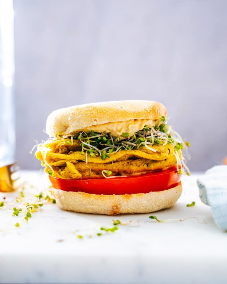 Sándwich de desayuno vegano Ohasis