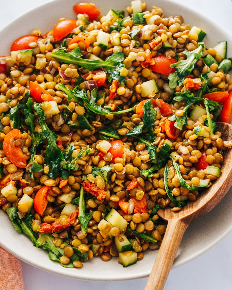 Lentil salad recipe