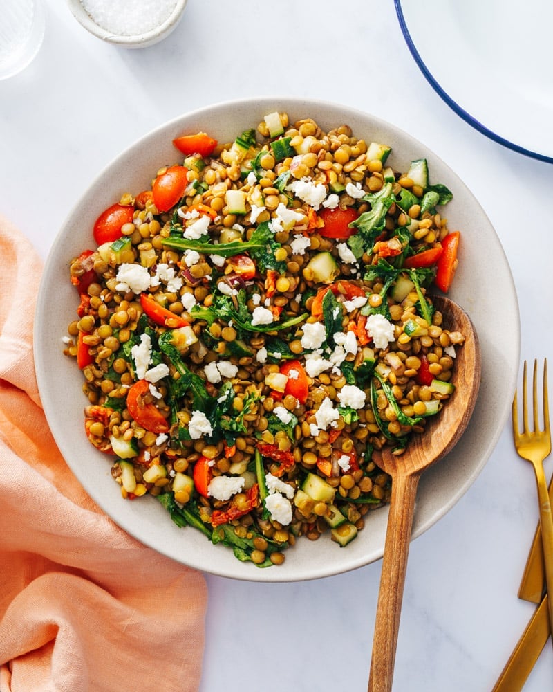 Lentil salad