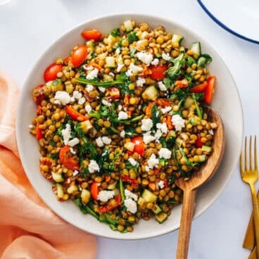 Lentil salad