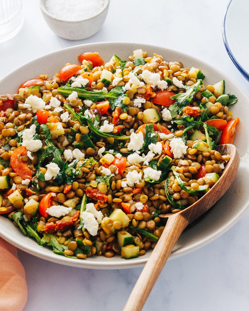 Lentil salad recipe