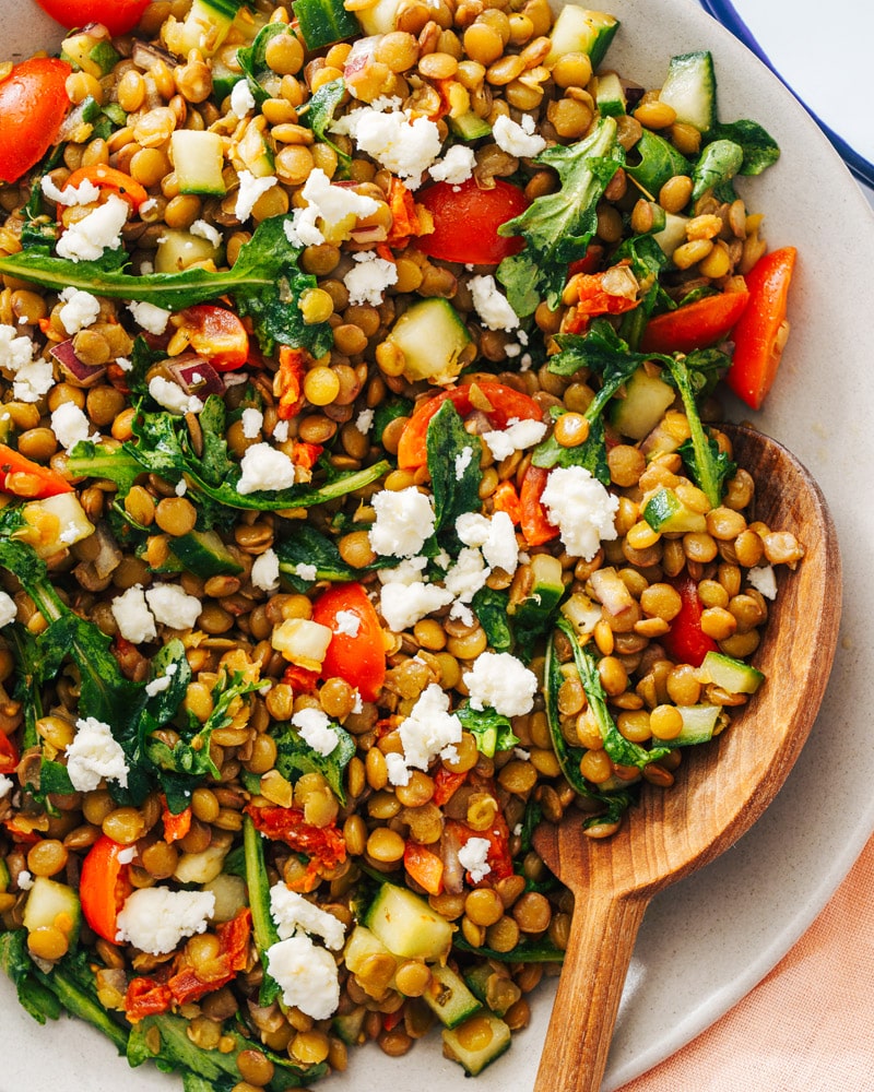 Lentil salad