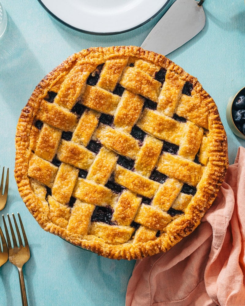 Blueberry pie