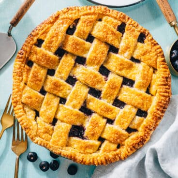 Blueberry pie