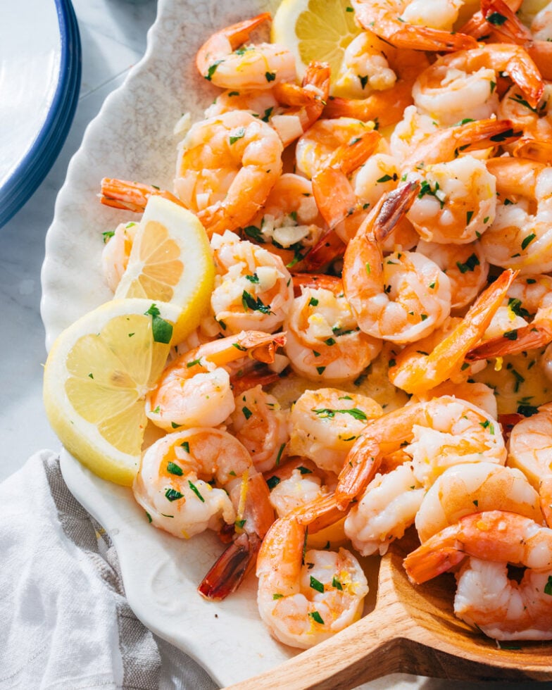 Easy Garlic Shrimp – A Couple Cooks