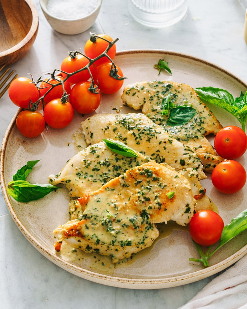 Pesto chicken recipe