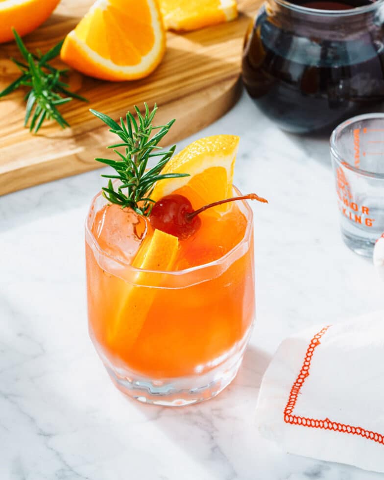 Cranberry Orange Whiskey Sour A Couple Cooks