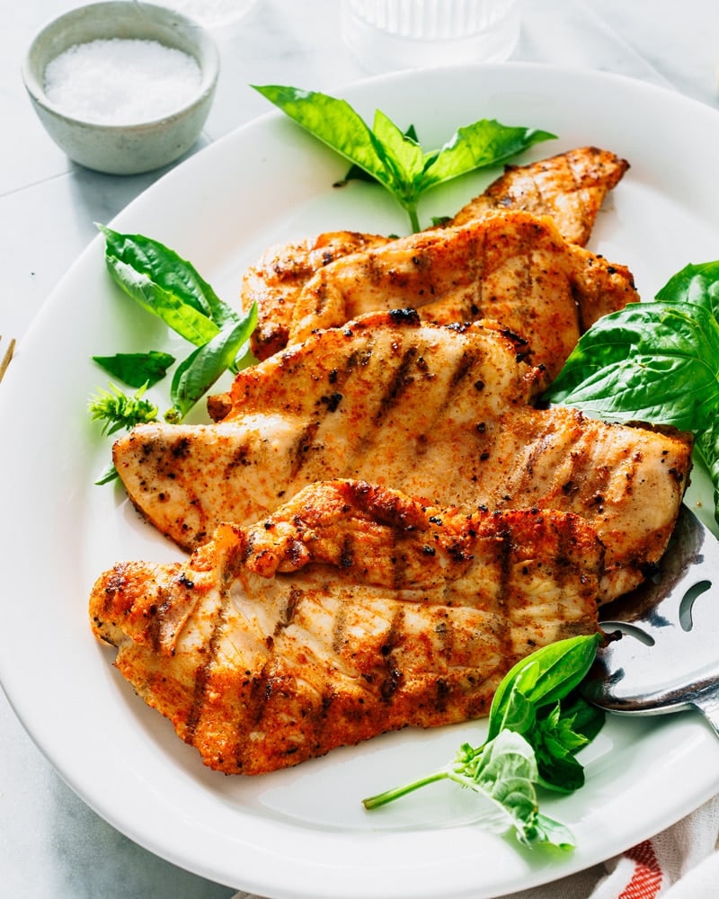Grilled Chicken on a plate