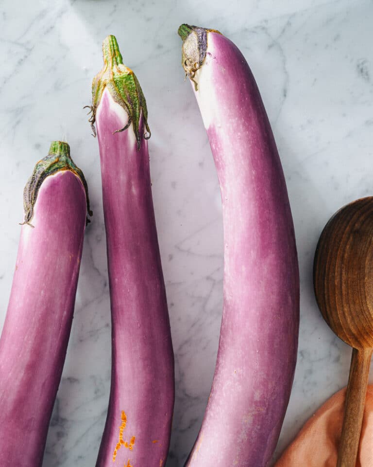 Japanese Eggplant with Garlic & Ginger A Couple Cooks
