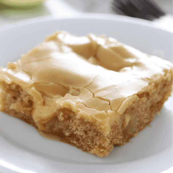 Image for Salted Caramel Apple Sheet Cake