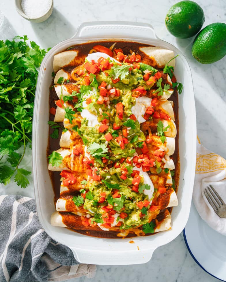 Chicken Enchiladas A Couple Cooks