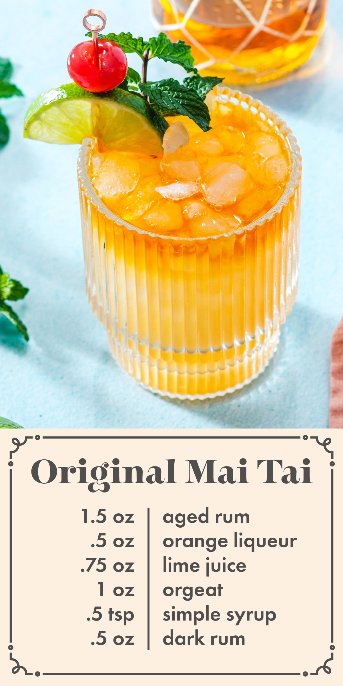 Mai Tai Ingredients