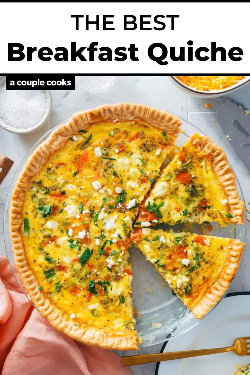 Breakfast Quiche – A Couple Cooks
