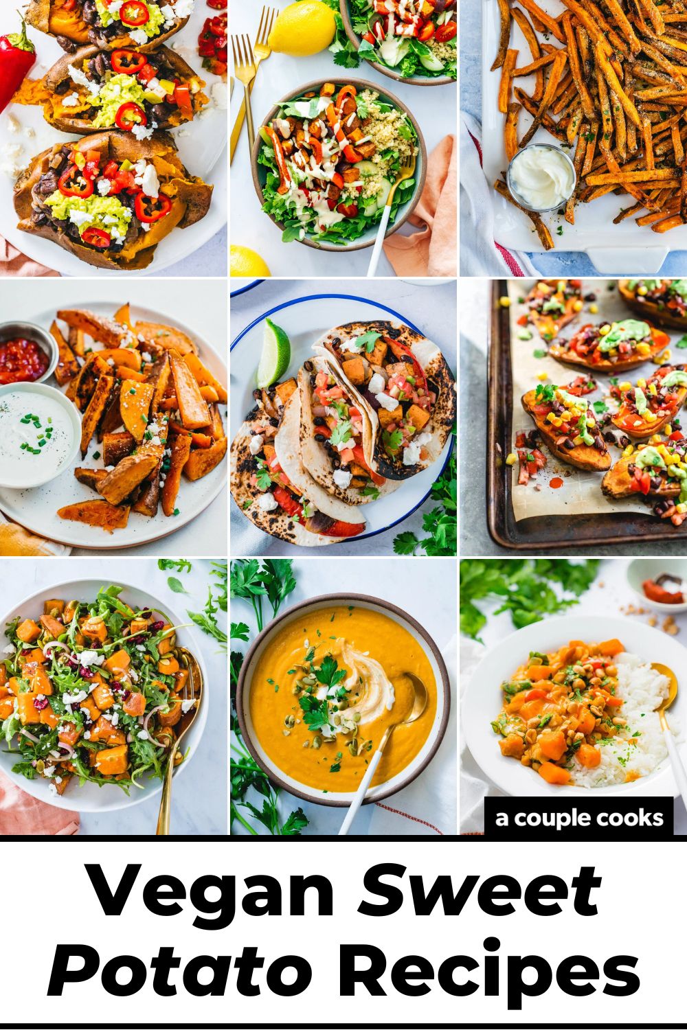 20 Vegan Sweet Potato Recipes – A Couple Cooks