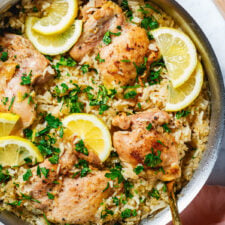 Chicken and Rice Dinner Skillet