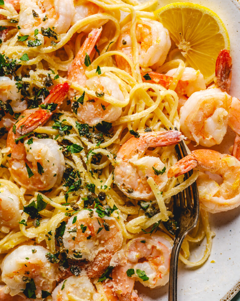 Shrimp Linguine – A Couple Cooks
