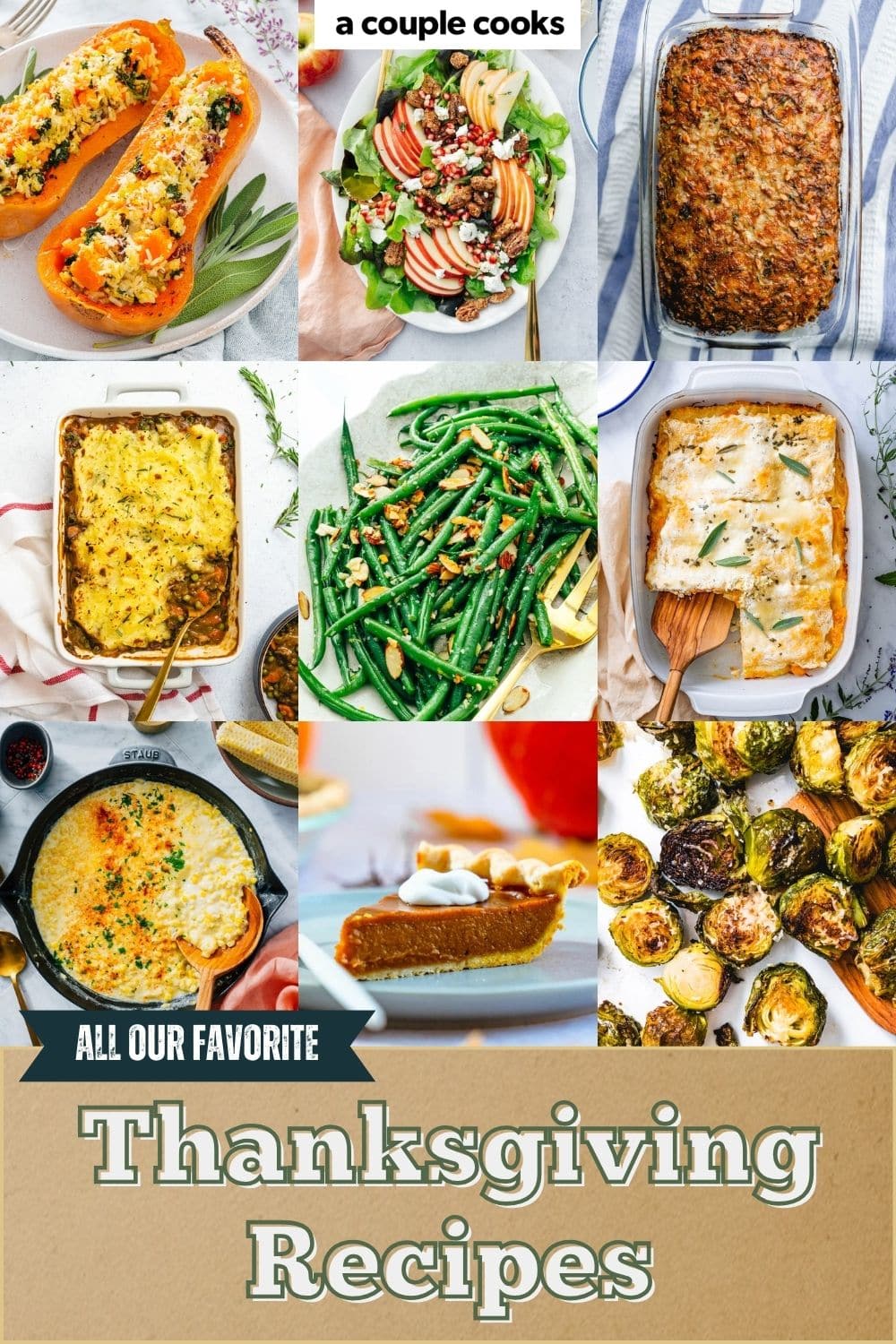 60 Delicious Thanksgiving Recipes Everyone Raves About – A Couple Cooks