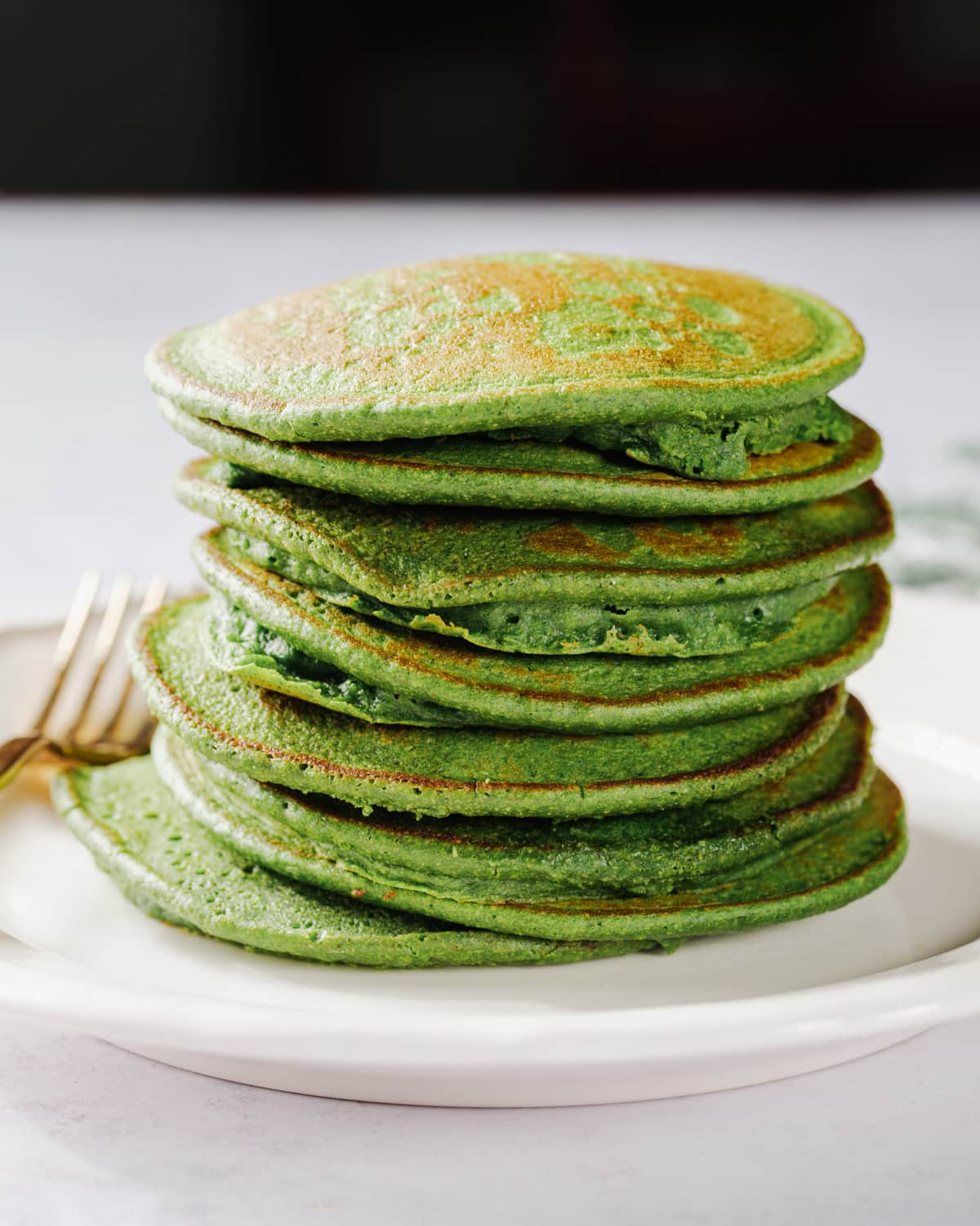 Green pancakes