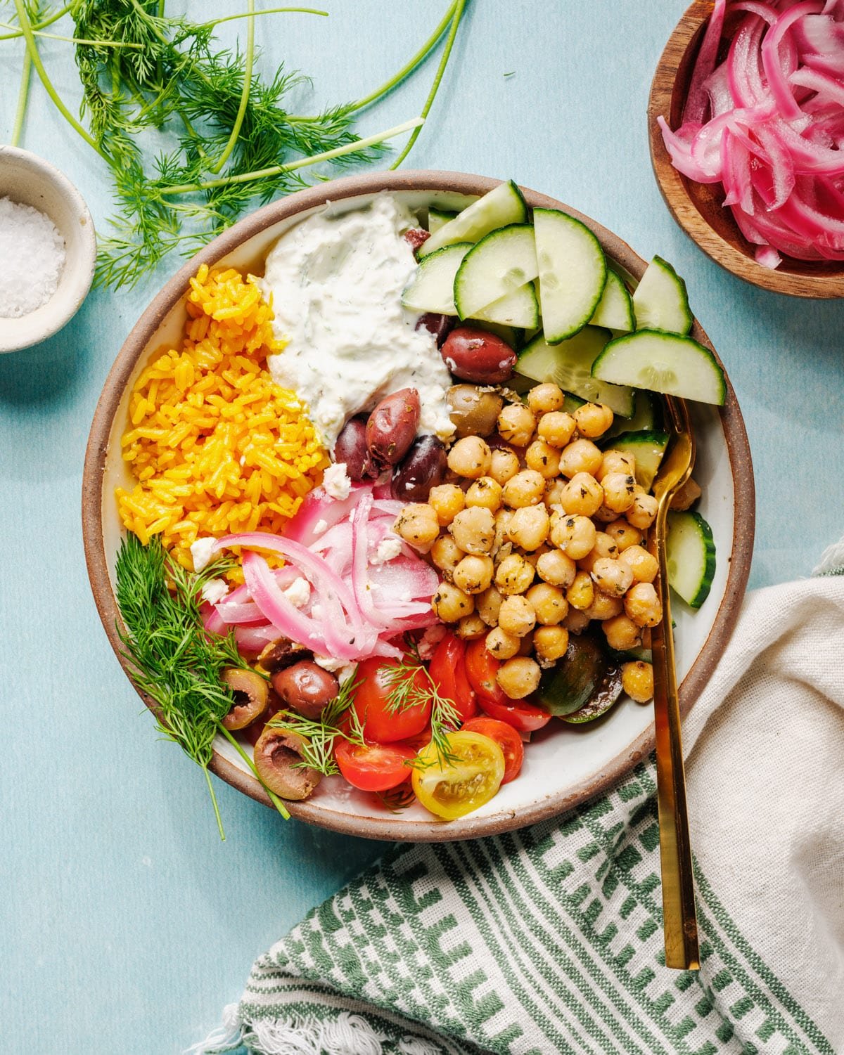 Mediterranean Rice Bowls
