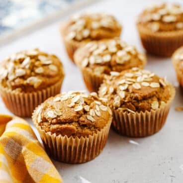 Pumpkin Oatmeal Muffins