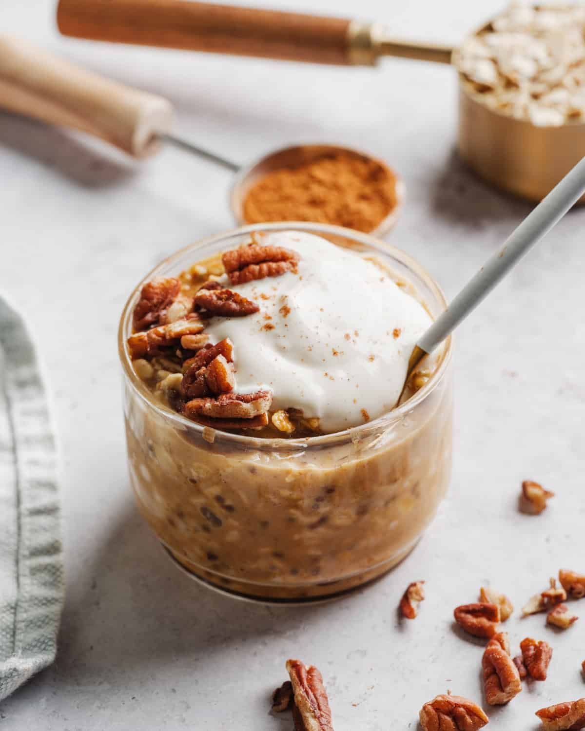 pumpkin overnight oats