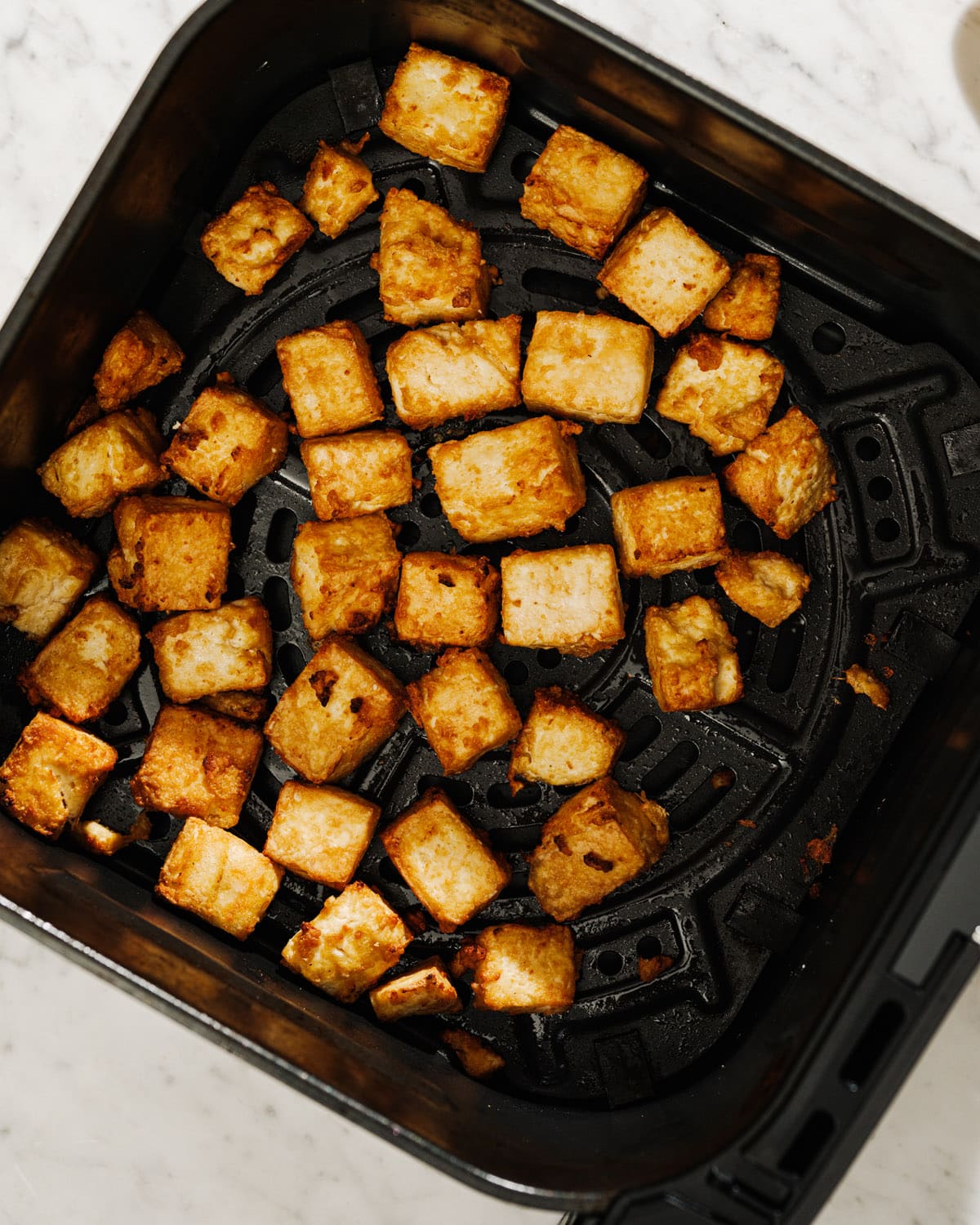 Tofu in air fryer