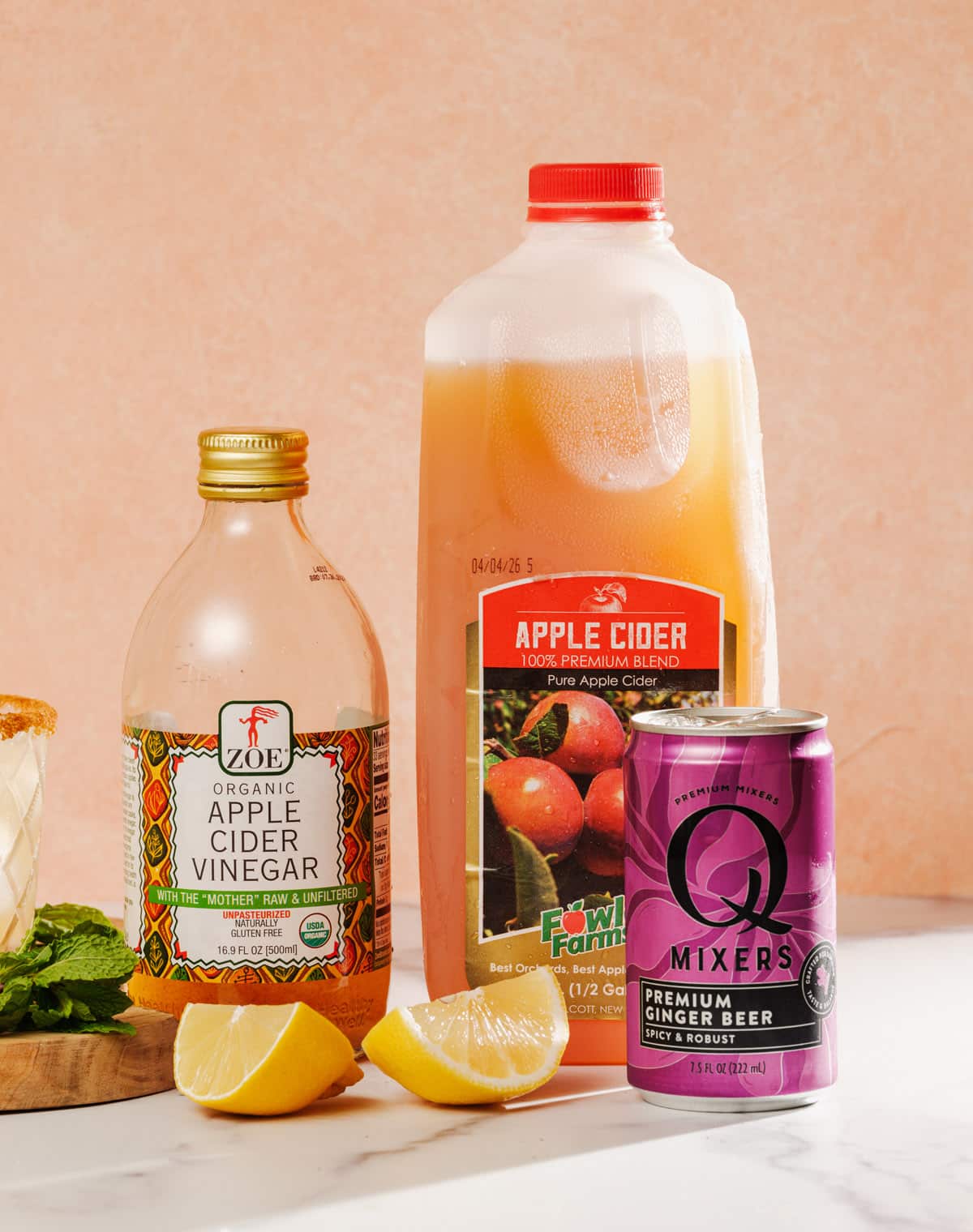 Apple cider mocktail ingredients