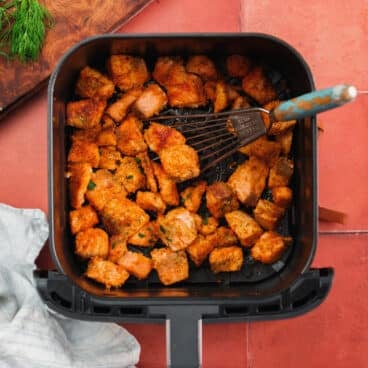 Air Fryer Salmon Bites