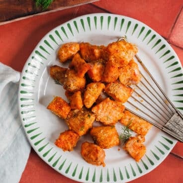 Air Fryer Salmon Bites