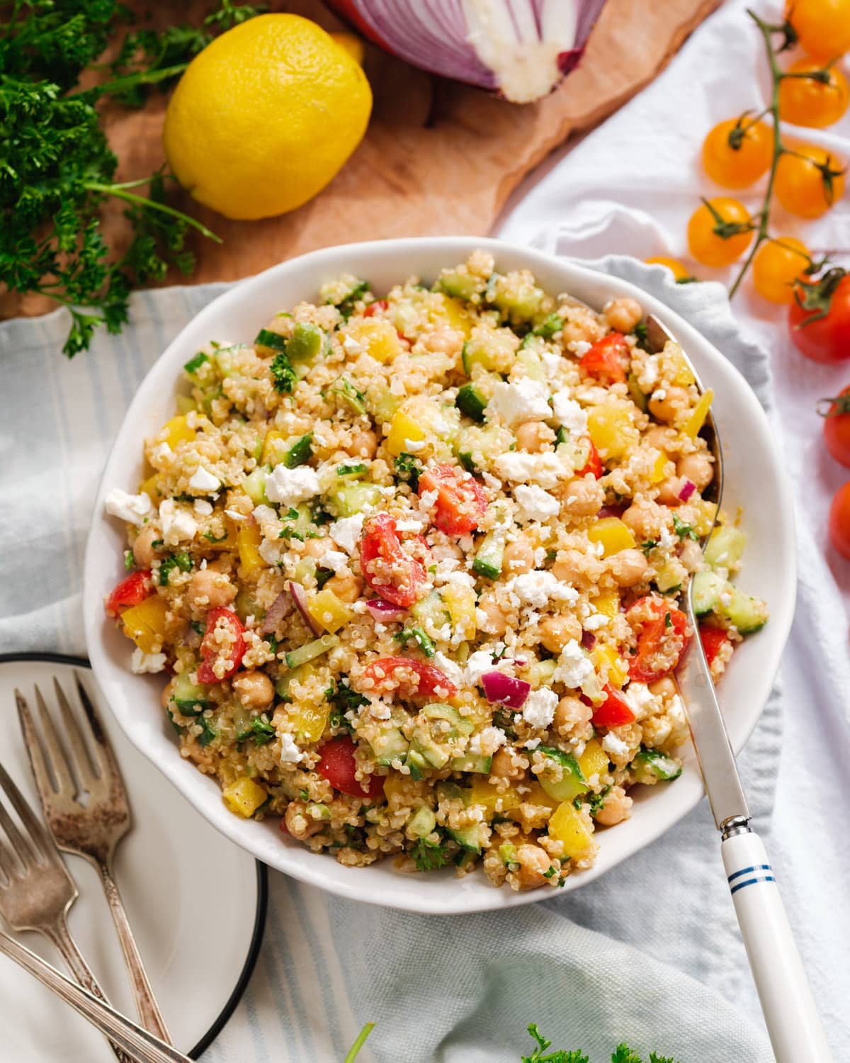Mediterranean Quinoa Salad Recipe