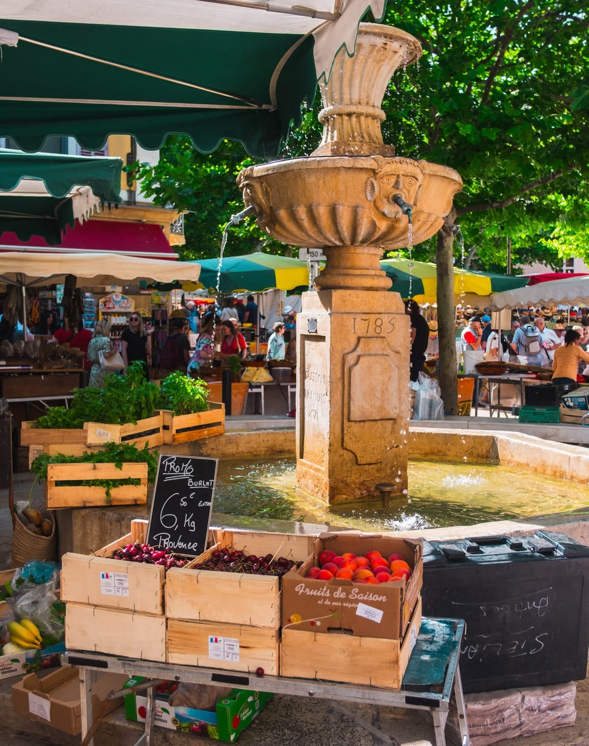 Cassis France market