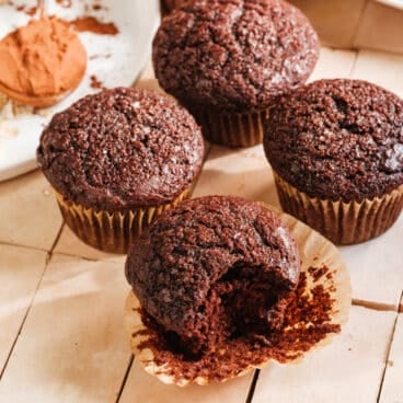 Healthy Chocolate Muffins