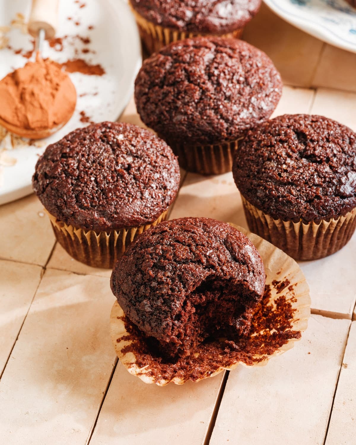 Healthy Chocolate Muffins