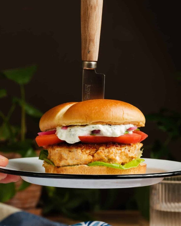Chicken burger recipe