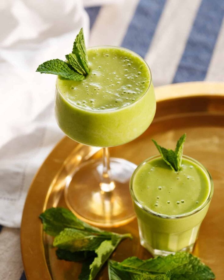 Pineapple Mint Slushie