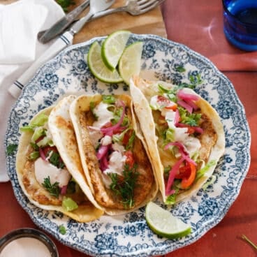 Smash Burger Chicken Tacos