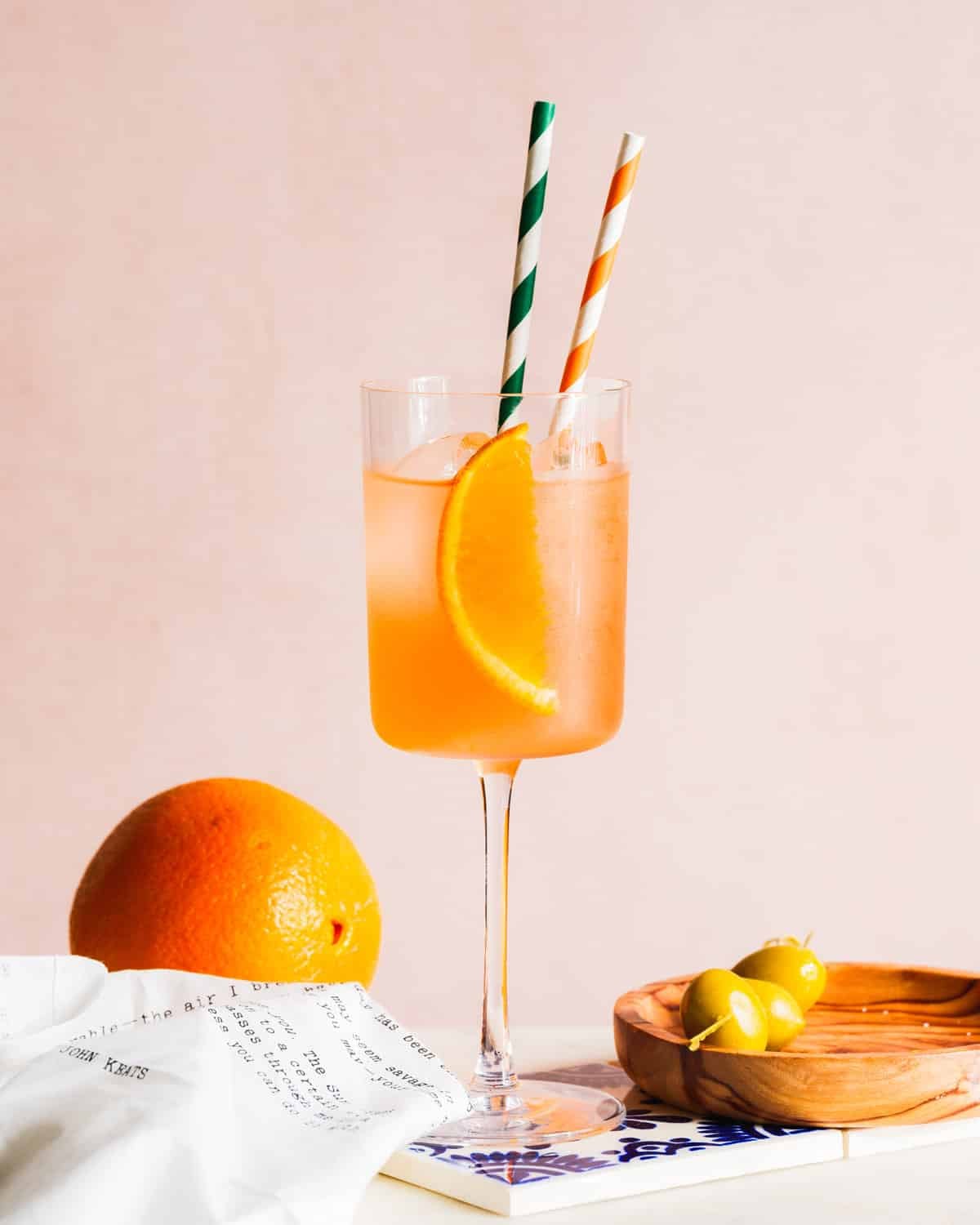 Non Alcoholic Aperol Spritz