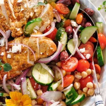 Chicken Greek Salad