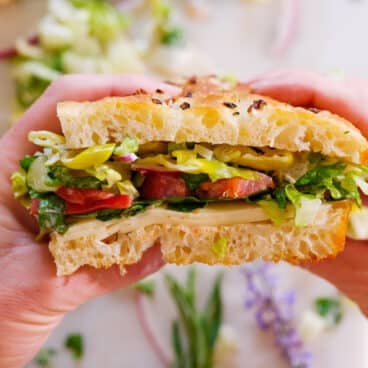 Focaccia Bread Sandwich