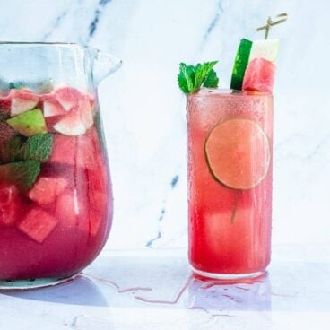 Watermelon sangria