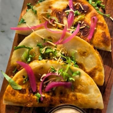 Crispy black bean tacos