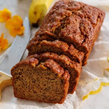 Healthy Banana Bread with Olive oil