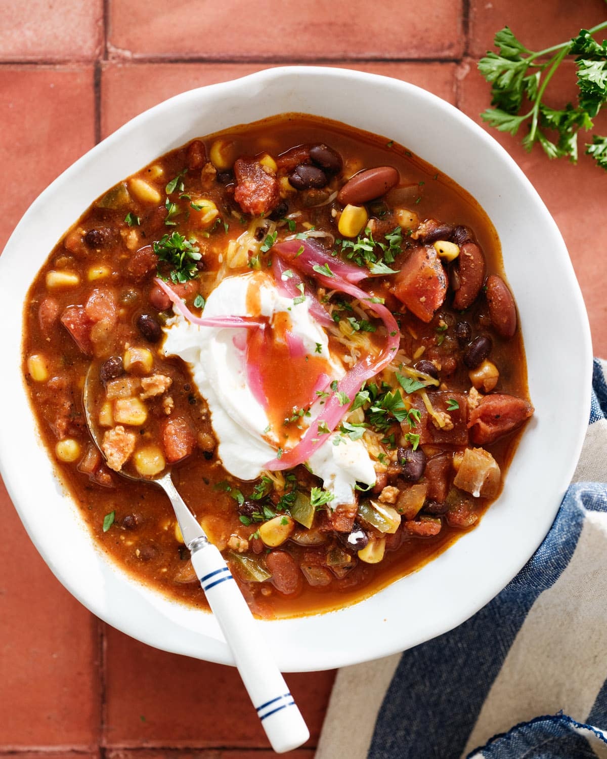 Ground Chicken Chili