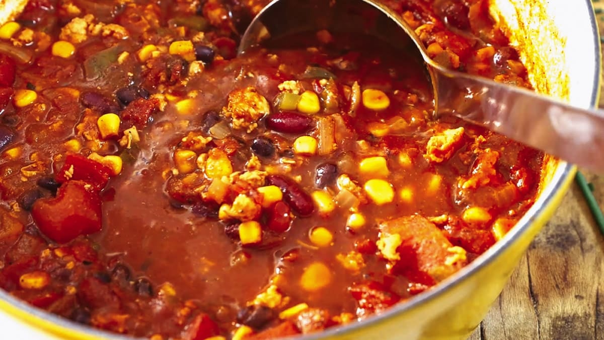 Ground Chicken Chili