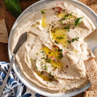 Cannellini bean dip